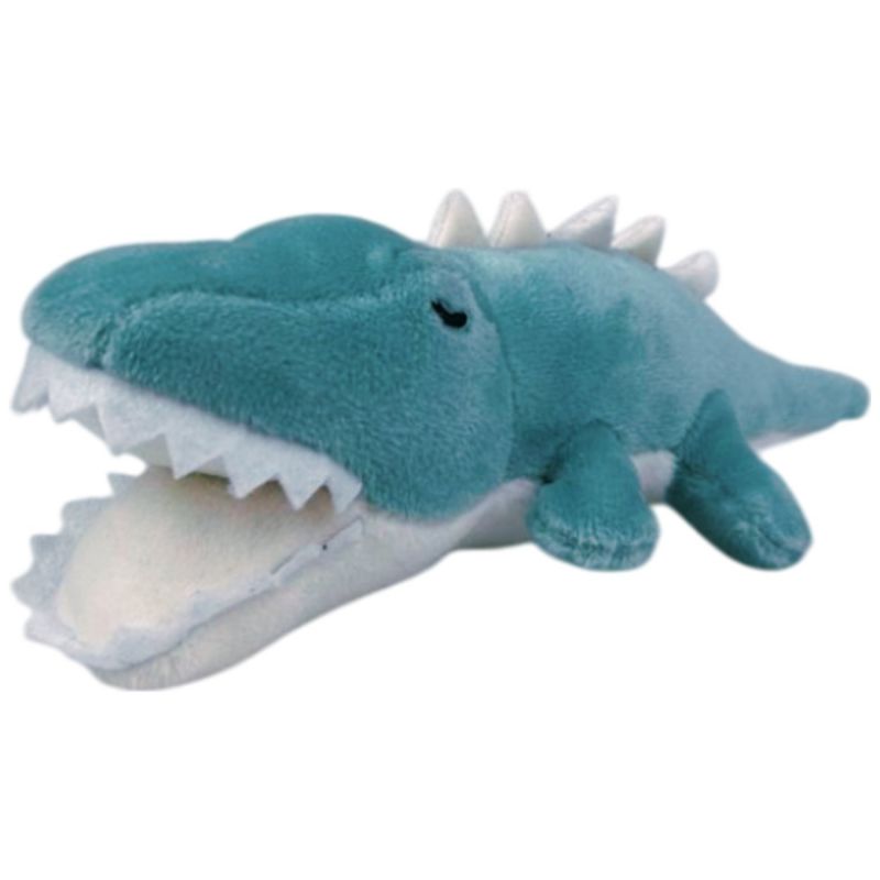 Image d'ambiance de présentation du produit Porte-clé peluche Nemu Nemu Pack le Crocodile (20 cm) - Trousselier